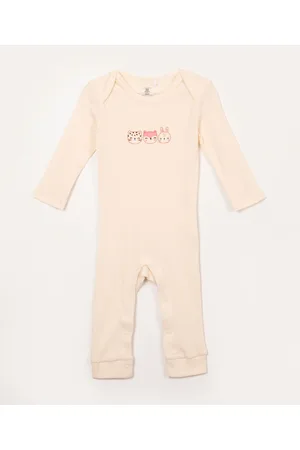 C&A Macacão longo infantil bichos