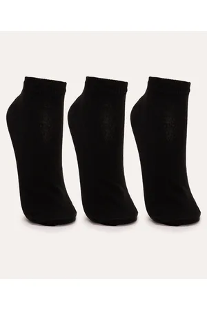 C&A Kit de 3 pares de meias cano baixo