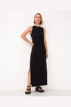C&A Vestido longo de algodão básico