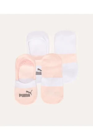 C&A Kit de 2 pares de meias invisível puma