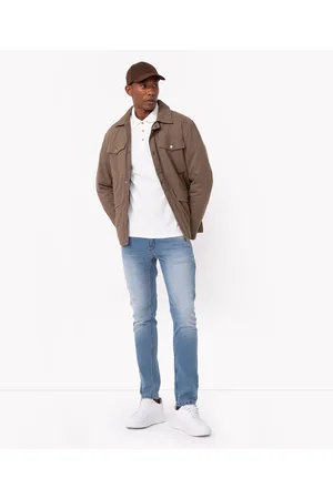C&A Calça skinny jeans comfort escuro