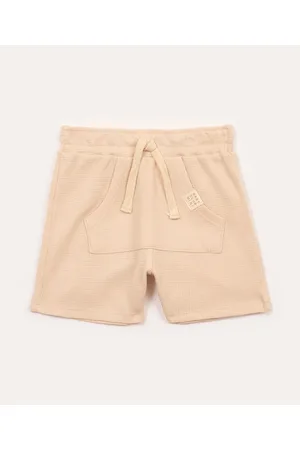 C&A Short de algodão infantil texturizado