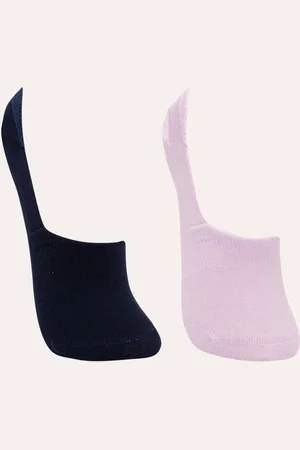 C&A Kit de 2 pares de meias invisíveis multicor
