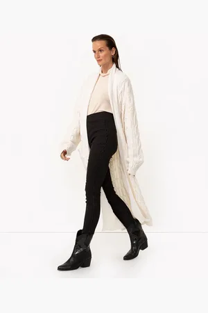 C&A Calça Legging Feminina com Pespontos Preta
