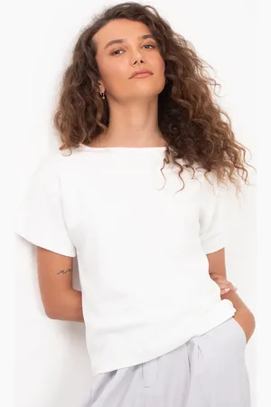 C&A Blusa com recorte manga curta