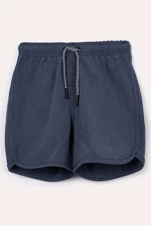 C&A Short infantil boardshorts com elástico e cordão
