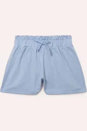 C&A Short infantil clochard glitter azul