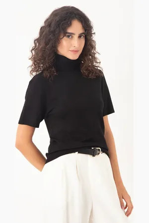 C&A Blusa tricot gola alta