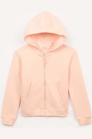 C&A Blusão infantil de moletom com capuz