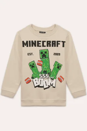 C&A Blusão de moletom infantil minecraft