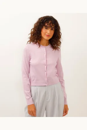C&A Cardigan de tricot canelado lilás