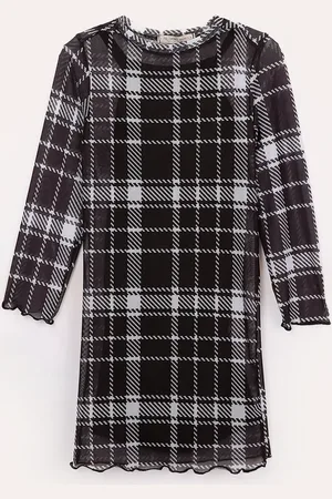 C&A Vestido de tule infantil xadrez