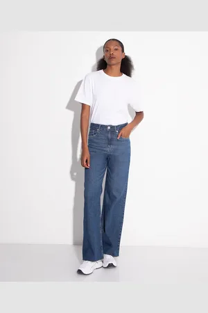 C&A Calça jeans new york cintura alta mindset azul