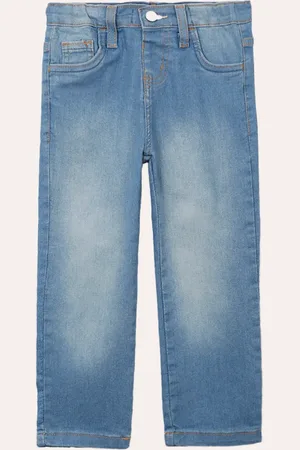 C&A Calça jeans slim infantil azul claro