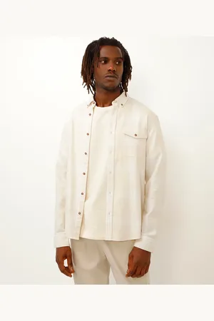 C&A Camisa de algodão manga longa xadrez