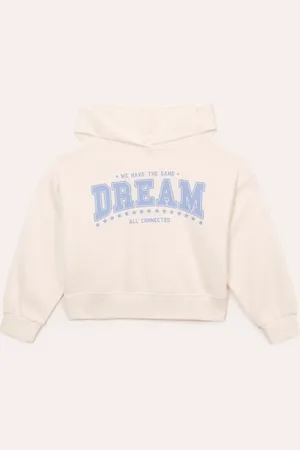 C&A Blusão de moletom infantil dream com capuz