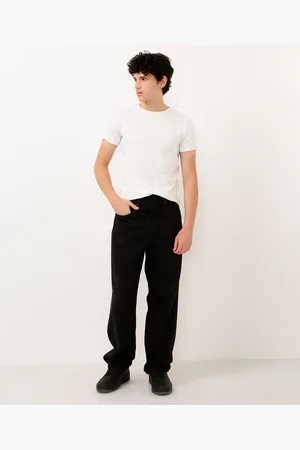C&A Camiseta de algodão juvenil texturizada manga curta