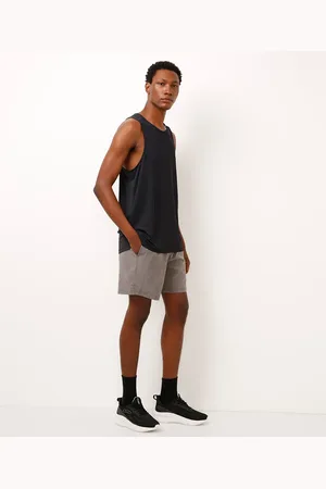 C&A Short reto com bolsos esportivo ace cinza