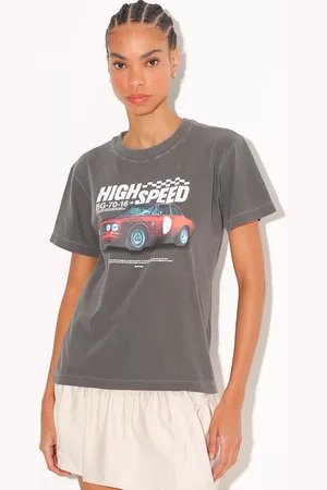 C&A Camiseta de algodão high speed mindset cinza