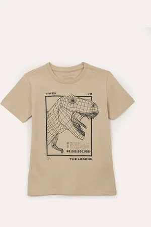 C&A Camiseta de algodão infantil dinossauro