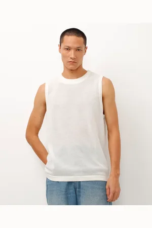 C&A Regata machão de tricot off white