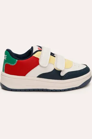 C&A Tênis infantil com velcro ace colorido