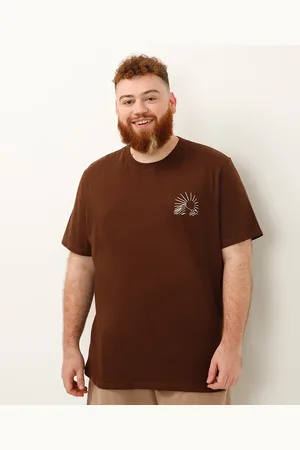 C&A Camiseta de algodão plus size over the sun