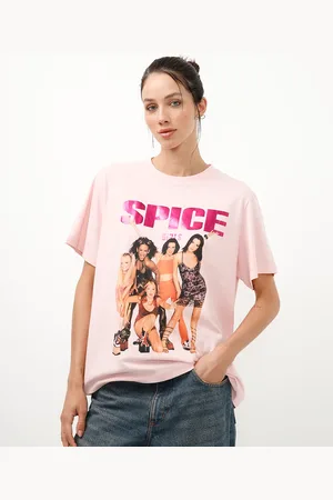 C&A Camiseta de algodão manga curta spice girls