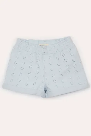 C&A Short de laise infantil curto floral azul