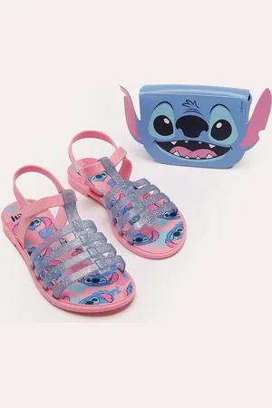C&A Sandália grendene infantil com brinde lilo e stitch