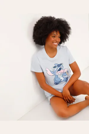 C&A Camiseta de pijama manga curta stitch