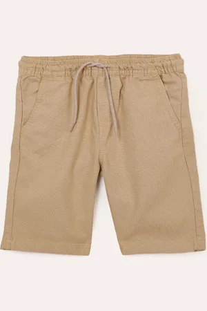 C&A Bermuda infantil cós com elástico e cordão