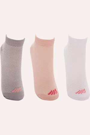 C&A Kit de 3 pares de meias respiráveis cano baixo ace colorida