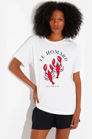 C&A Camiseta de algodão le homard mindset
