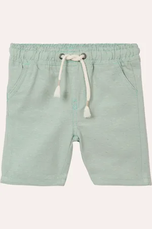 C&A Bermuda infantil cós elástico verde