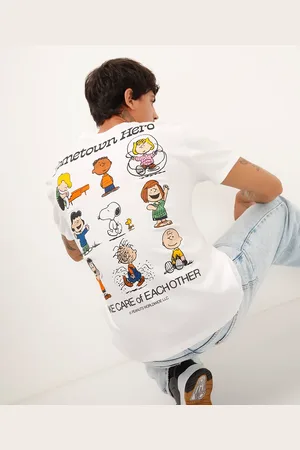 C&A Camiseta de algodão snoopy peanuts