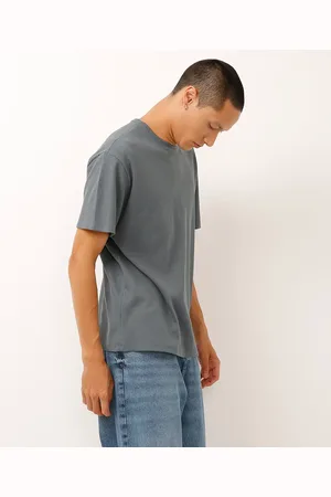 C&A Camiseta relaxed de algodão texturizada