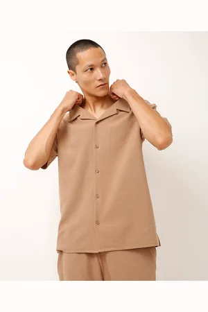 C&A Camisa manga curta texturizada