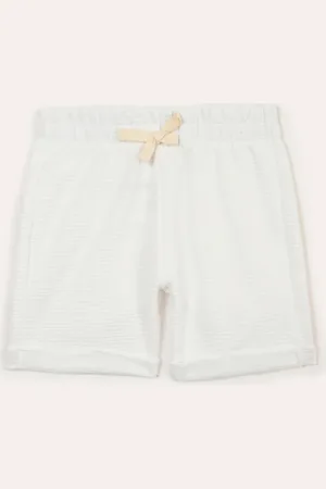 C&A Bermuda infantil de malha texturizada