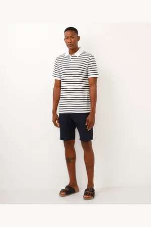 C&A Bermuda reta com linho