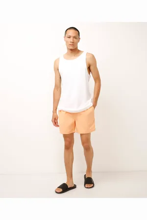 C&A Short curto com cordão laranja