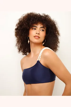 C&A Biquíni top ombro único azul