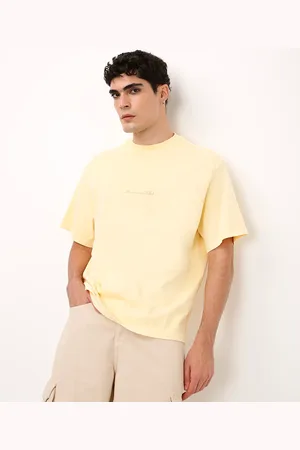 C&A Camiseta de algodão modernism club amarela