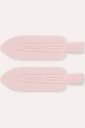 C&A Kit de 2 presilhas de cabelo clips infantis rosa