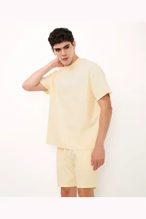 C&A Camiseta de algodão texturizada