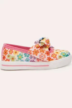 C&A Alpargata infantil floral mooui colorida