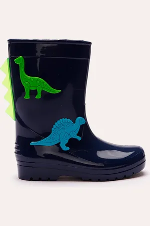 C&A Galocha infantil dinossauro azul