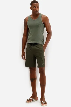 C&A Short boardshort masculino bicolor verde