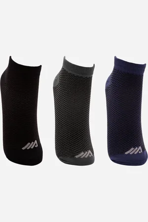 C&A Kit de 3 pares de meias respiráveis cano baixo ace colorido