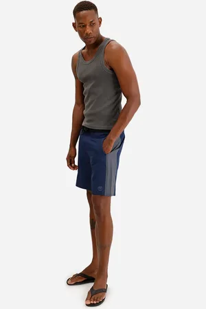 C&A Short boardshort masculino bicolor azul